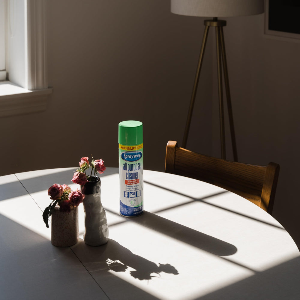 Sprayway fast-drying cleaner reducing downtime after cleaning.