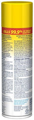 Sprayway foaming action on surface for even coverage.