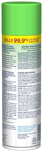 Sprayway foaming cleaner clings to vertical surfaces for easy wipe-down.