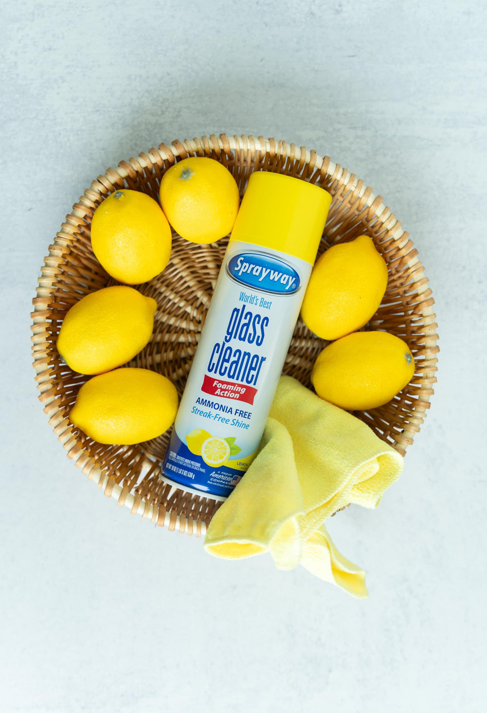 Sprayway Glass Cleaner ammonia-free for safe indoor use