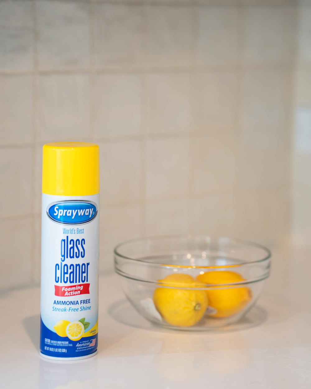 Sprayway Glass Cleaner delivers streakless results with fast drying
