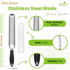 Spring Chef durable no-bend construction maintains shape under pressure.