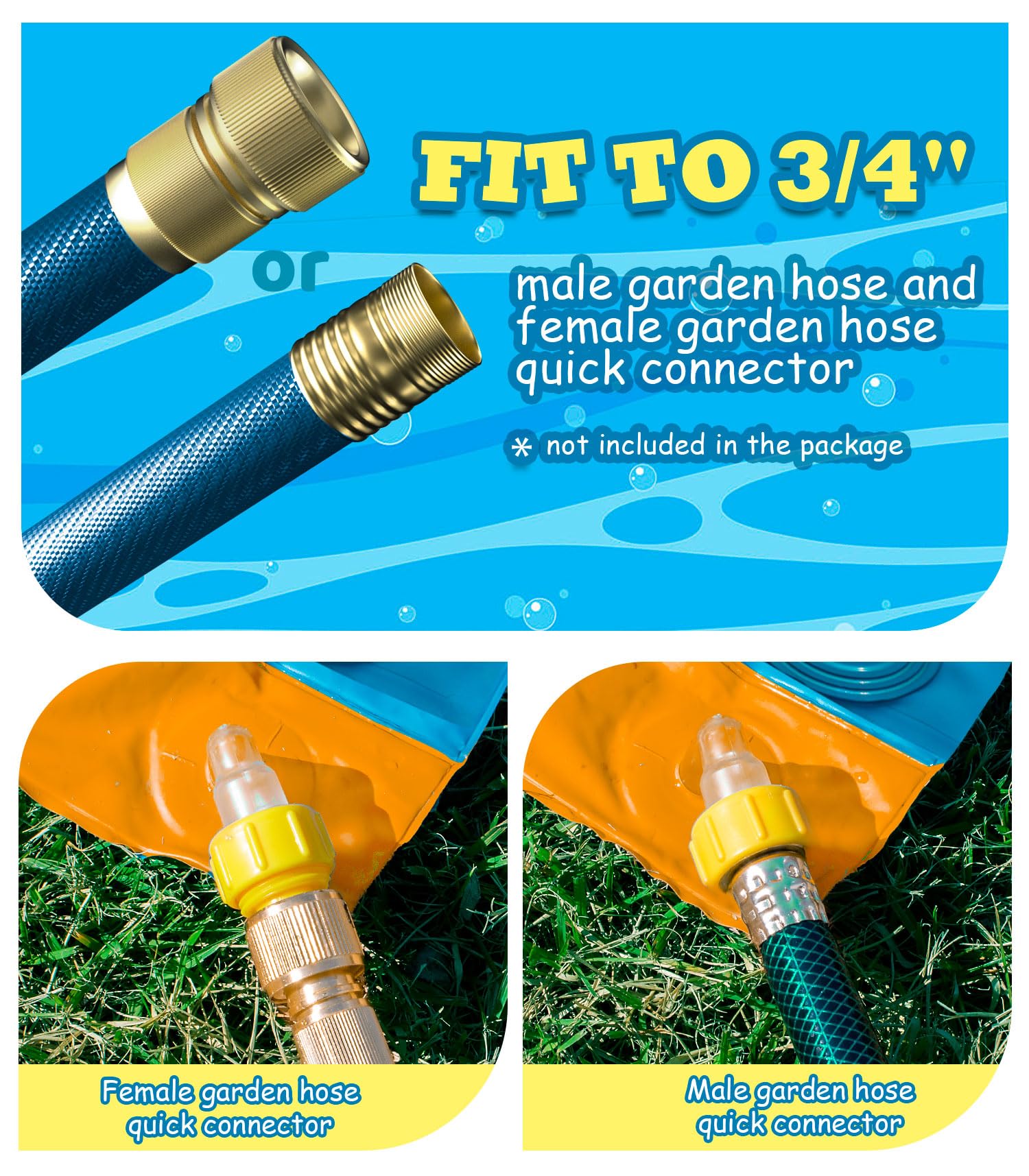 Spring Water family-friendly setup for outdoor gatherings and summer fun.
