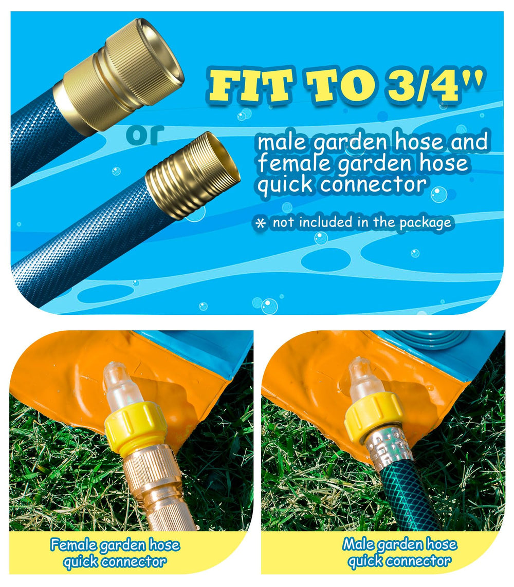 Spring Water family-friendly setup for outdoor gatherings and summer fun.
