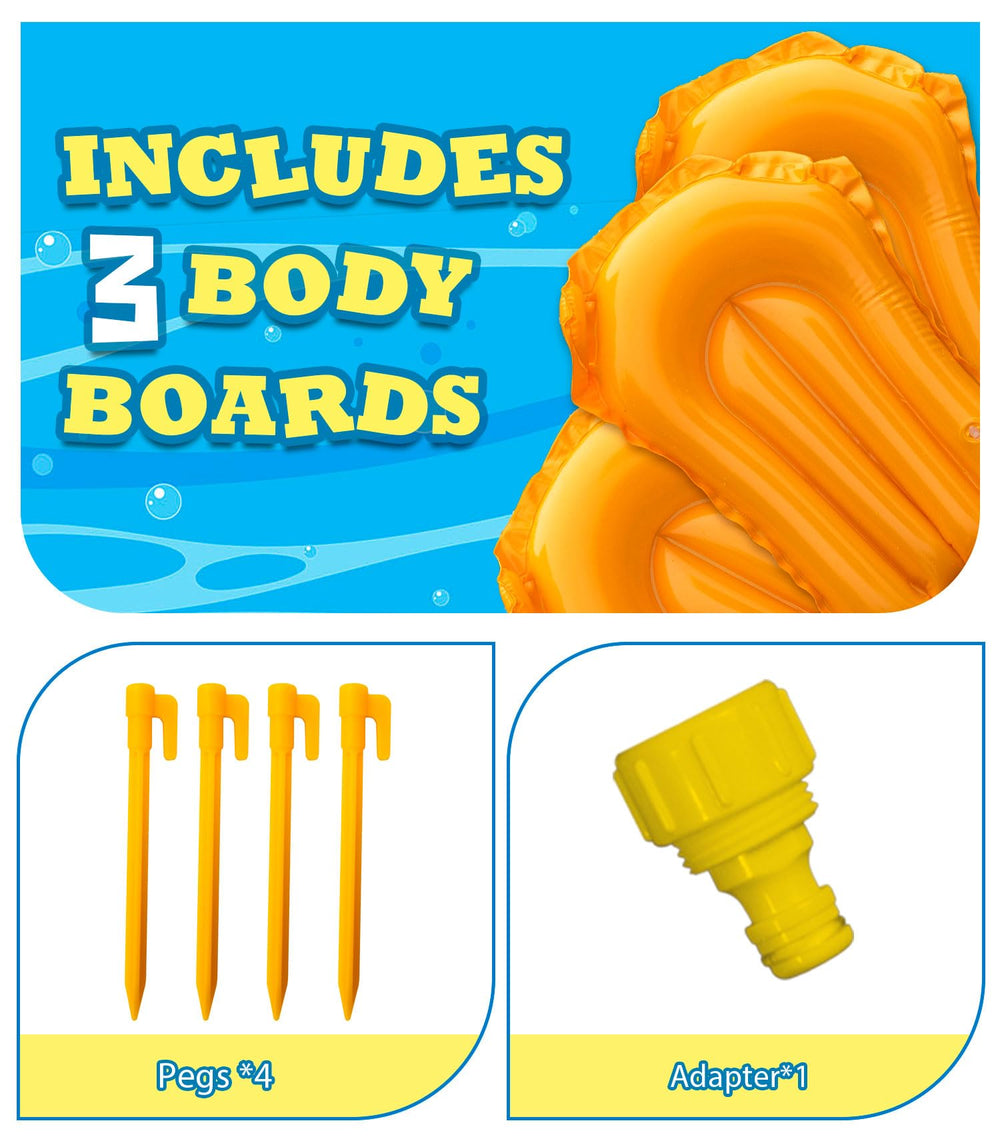 Spring Water foldable storage design for easy packing after use.