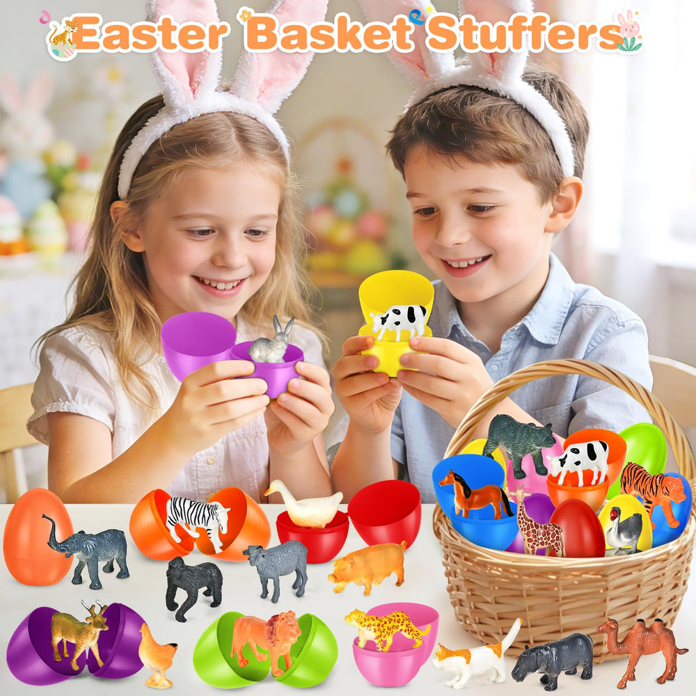 SpringFlower colorful Easter eggs and animal toy fillers ideal for classroom rewards.