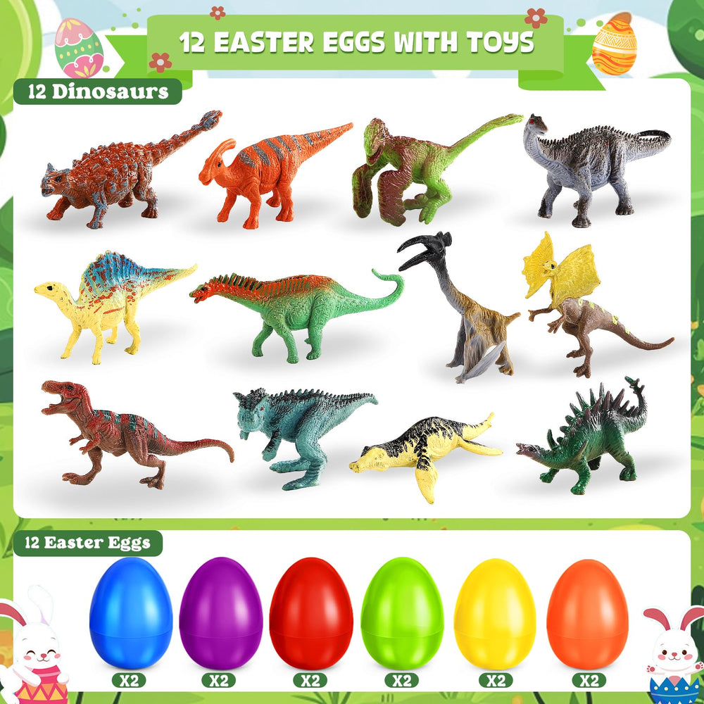 SpringFlower dinosaur figurines add lifelike detail for imaginative play.