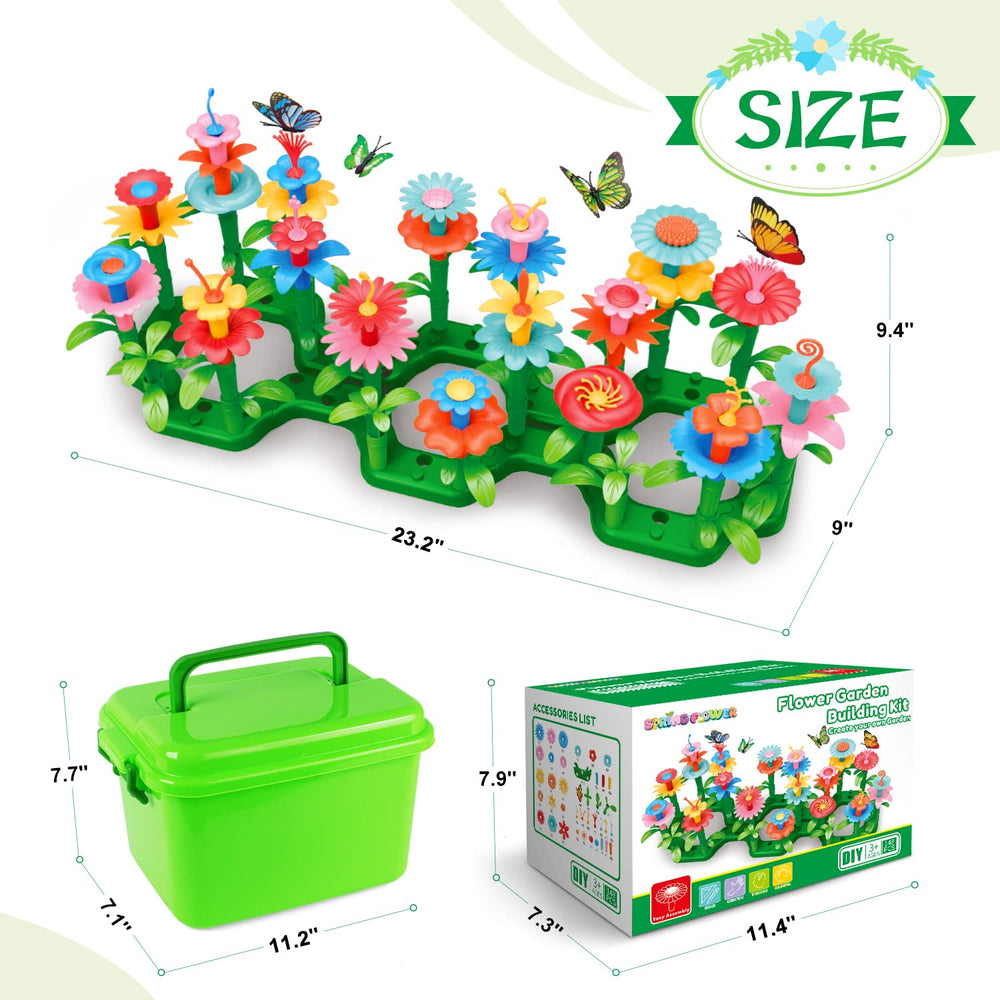 SpringFlower durable-abs-plastic construction ensures safe, long-lasting play.