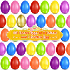 SpringFlower 2.3-inch Easter egg in orange, perfect for decorations and gifts