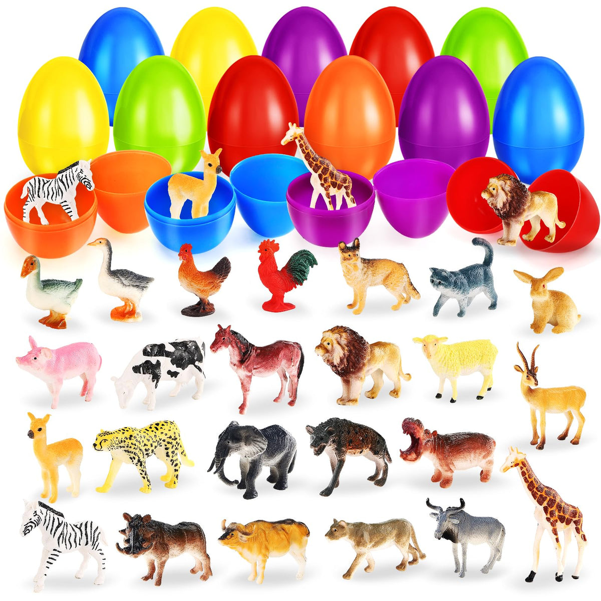 SpringFlower easter eggs in vibrant colors for kid-friendly hunts and gifts.