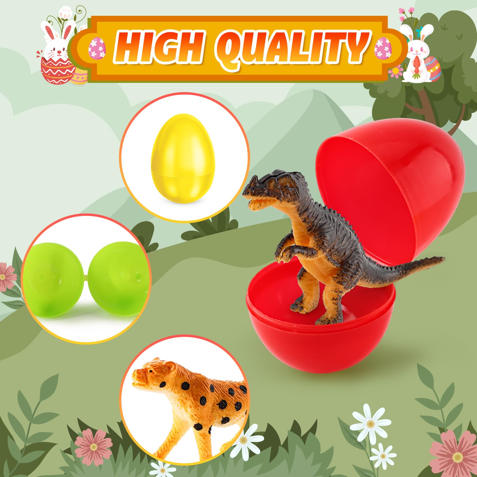 SpringFlower Easter party-favor supplies add color and interactive play at celebrations.