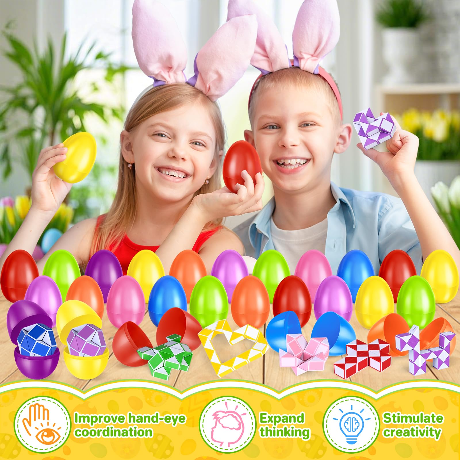 SpringFlower sturdy finish resists wear while keeping hands smooth for kids