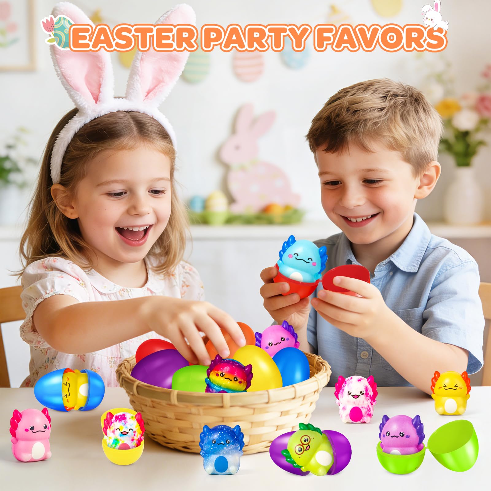 SpringFlower Easter party favors set adds playful décor and rewards.