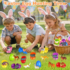 SpringFlower durable, reusable Easter eggs designed for party favors and group activities.