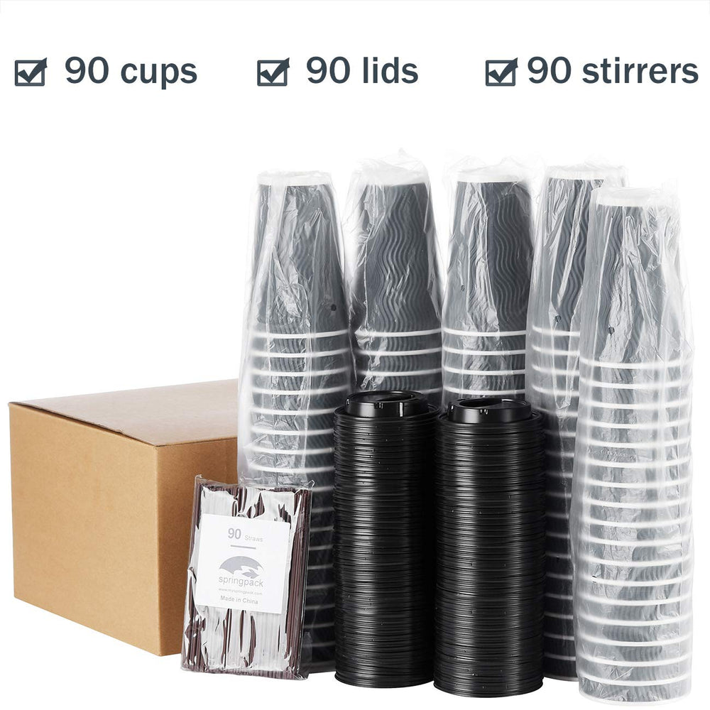 SPRINGPACK Togo 90-set cups ideal for take-away beverages