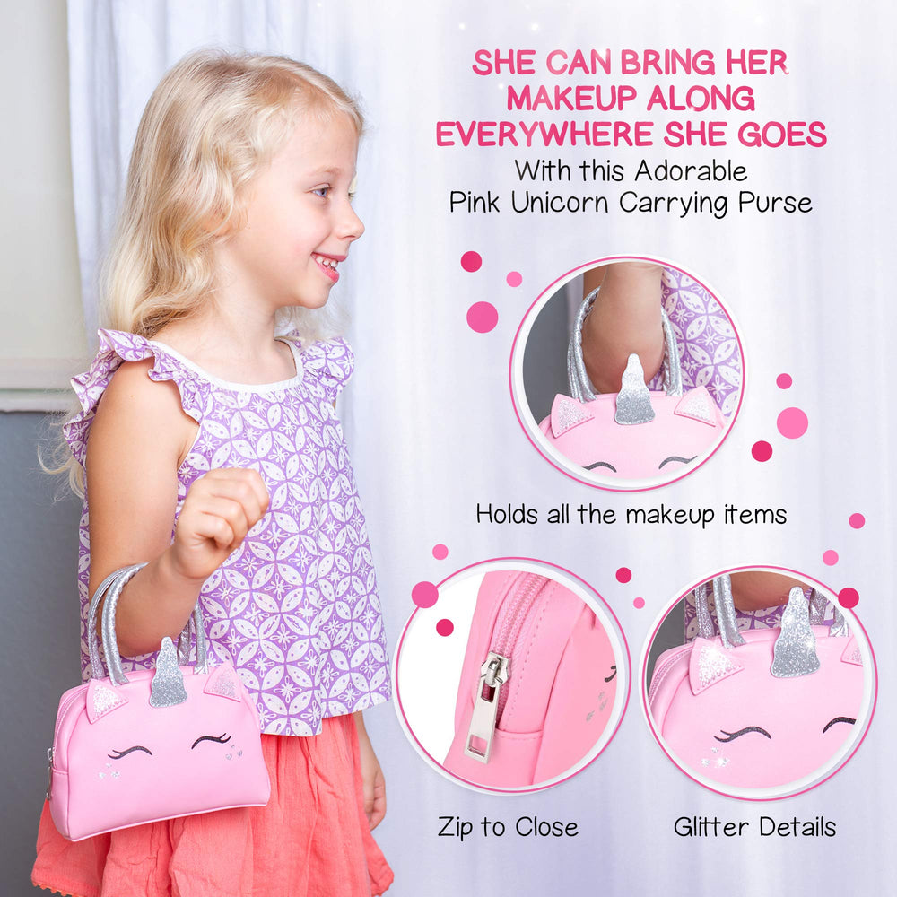 Sprinkles Toyz kid-friendly makeup tools support creative exploration.