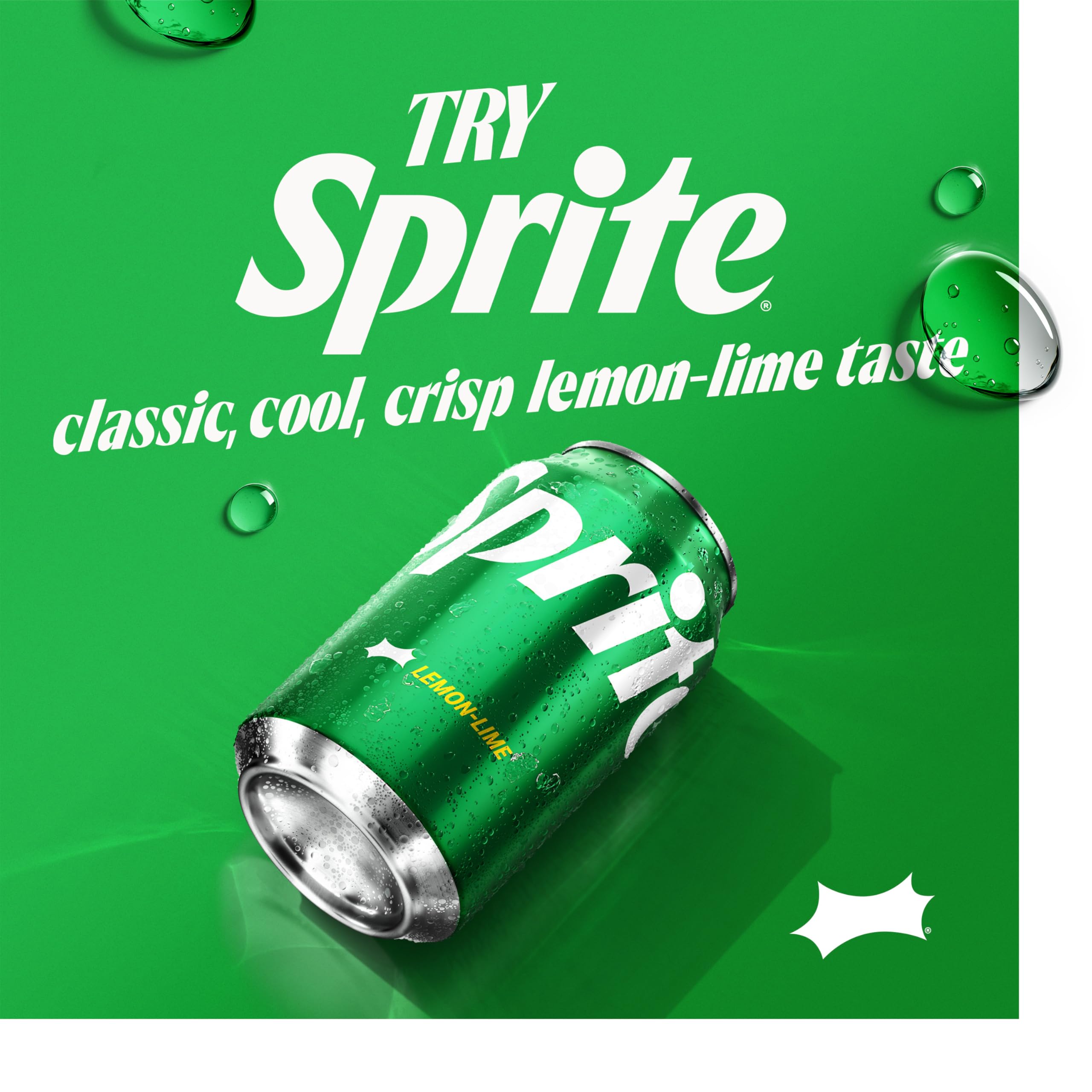Sprite Zero Sugar Lemon Lime can with bold branding