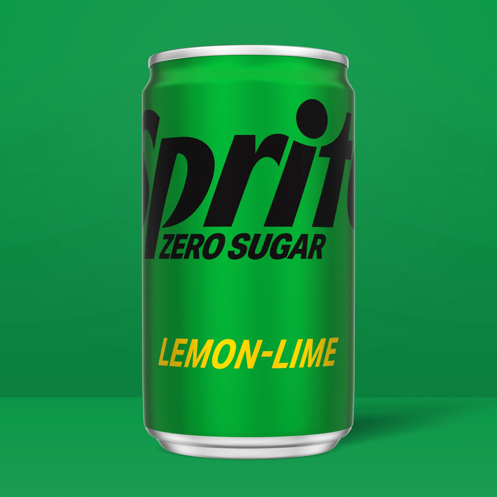 Sprite Zero Sugar Lemon Lime can highlighting a bright citrus bite for quick thirst quenching