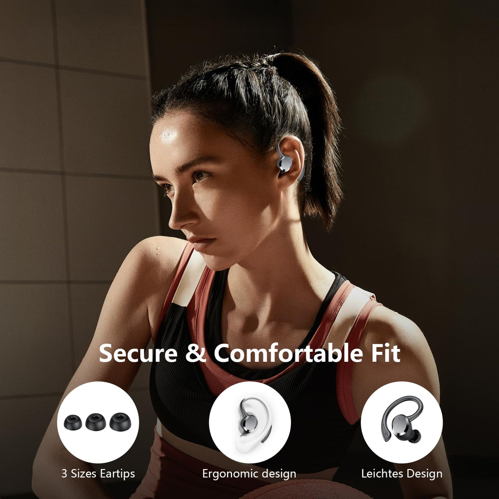 Sprtoybat earbuds offer up to 68 hours of total playtime for trips