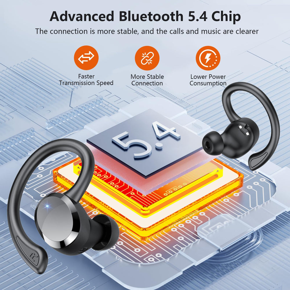 Sprtoybat earbuds case open showing portable charging for long sessions
