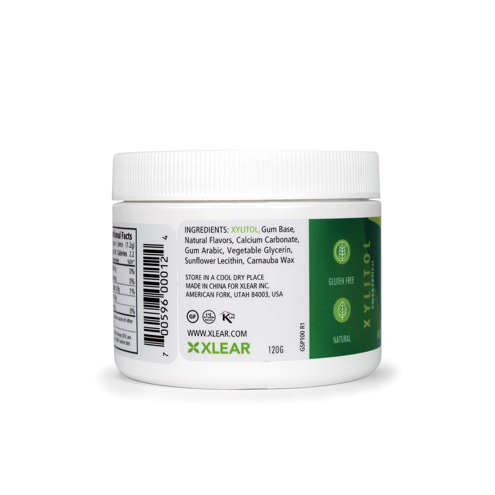 Spry spearmint gum individual packs ideal for travel and quick breath refreshment.
