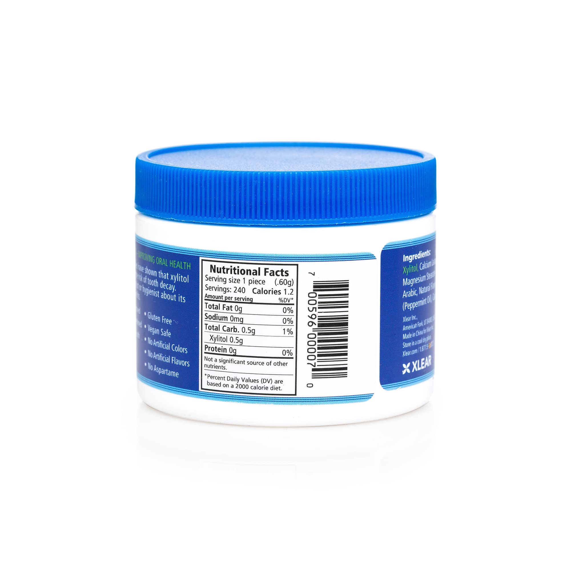 Spry Xylitol Peppermint candy supports hydration for dry mouth with a refreshing taste