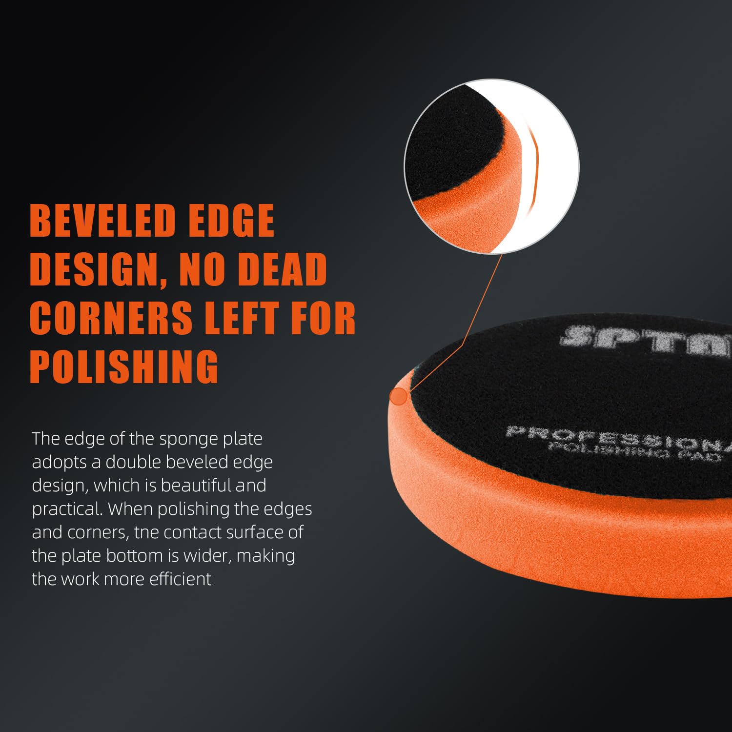 SPTA T40-orange medium-cut pad addressing light oxidation