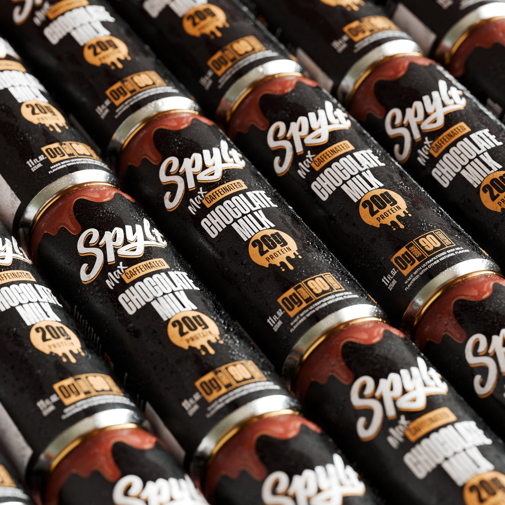 Snack-time energy from Spylt Max chocolate milk.