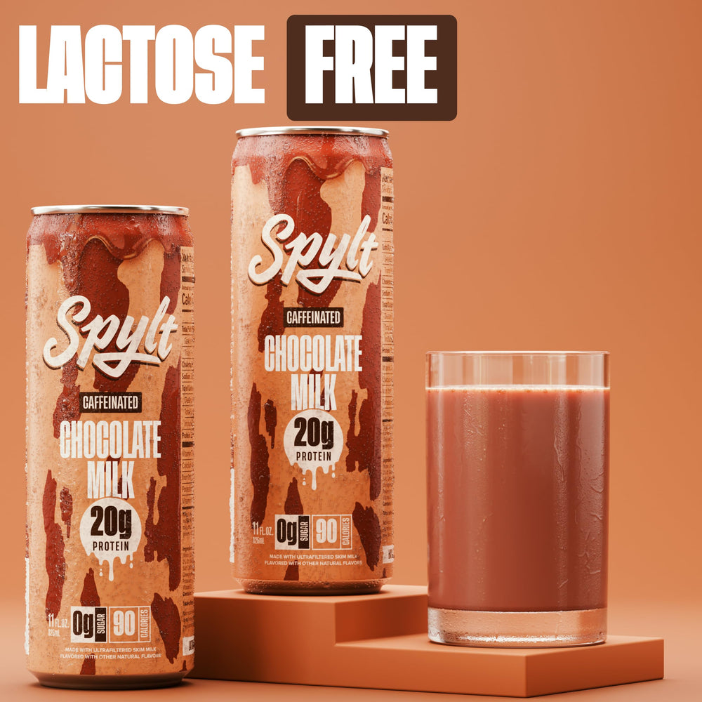 Spylt shelf-stable packaging on shelf for convenient ready-to-drink.
