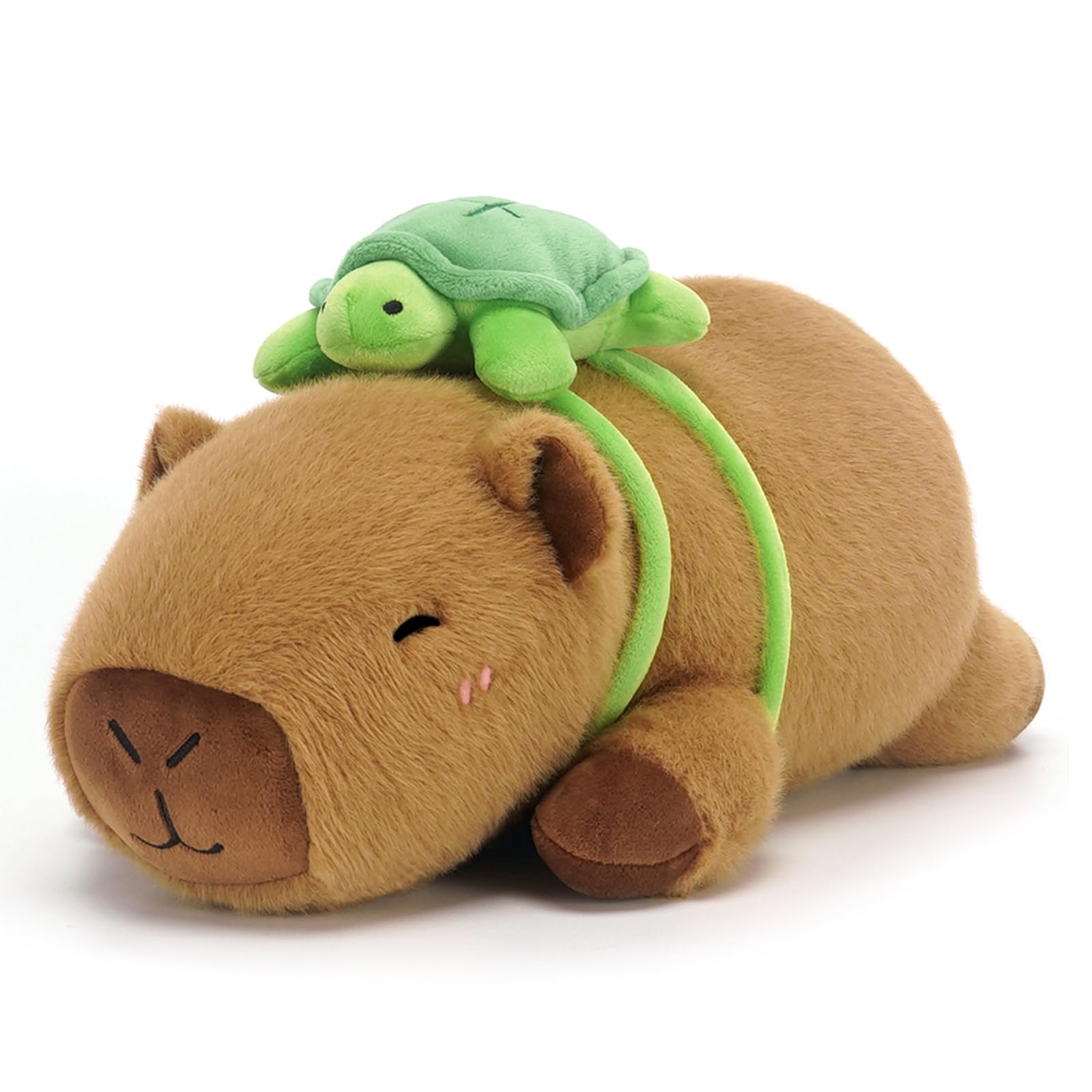 SQEQE weighted capybara plush 9.8-inch model offers cozy comfort