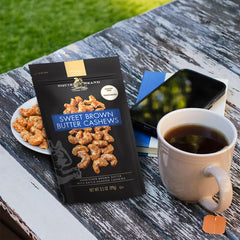 Squirrel Brand cashews on a charcuterie board for entertaining guests.
