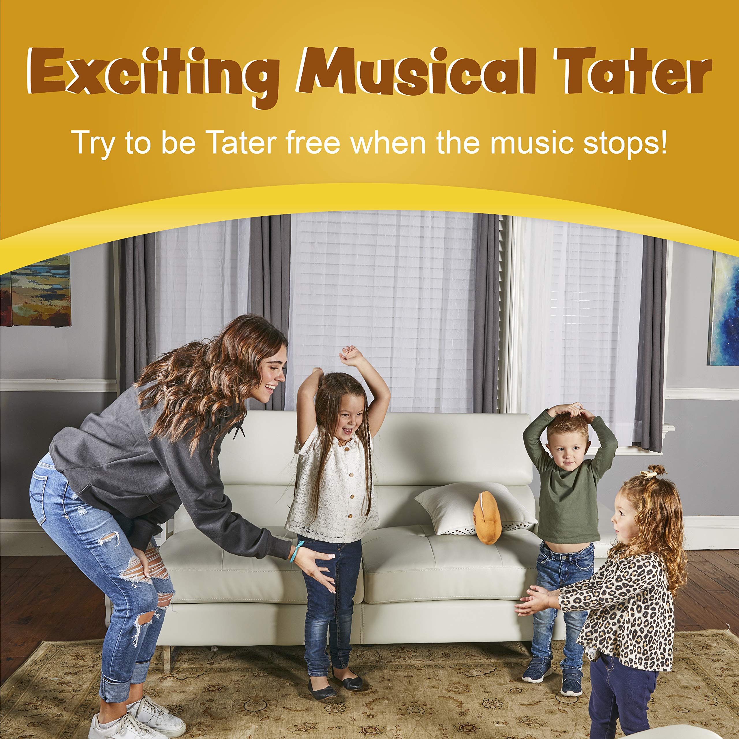 Squirrel Products Tater Toss batteries included for ready-to-play fun.