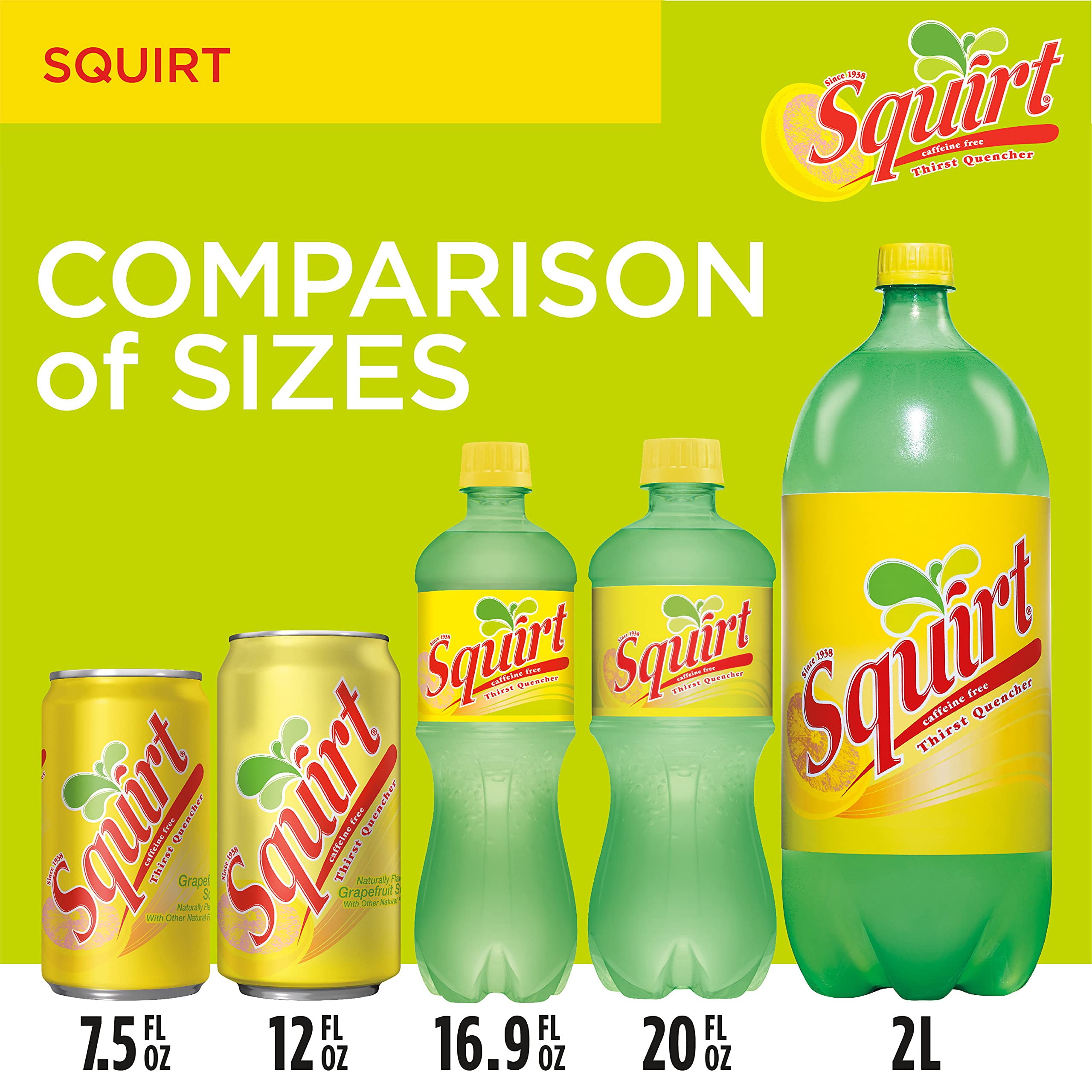 Squirt 12-pack display for convenient at-home refreshment