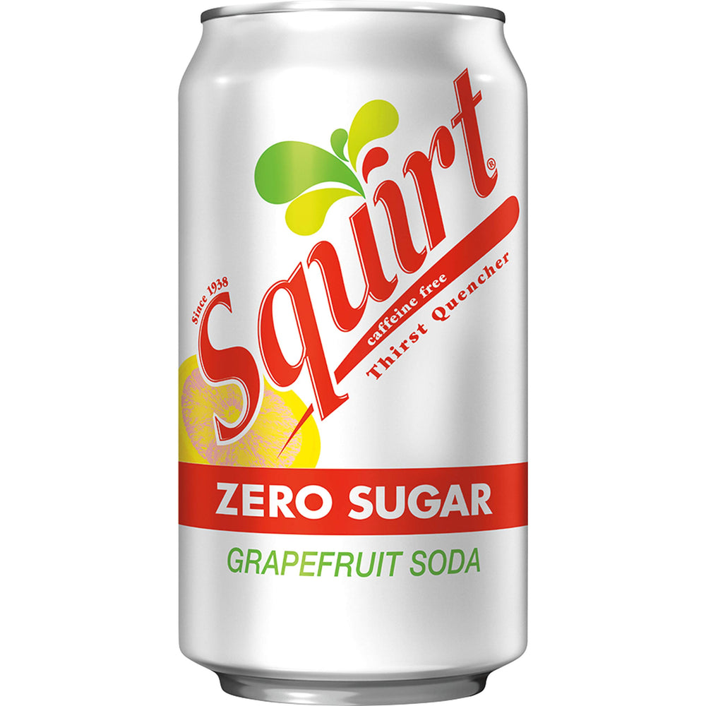 Lime wedge with Squirt Zero Sugar for a zesty casual sip.