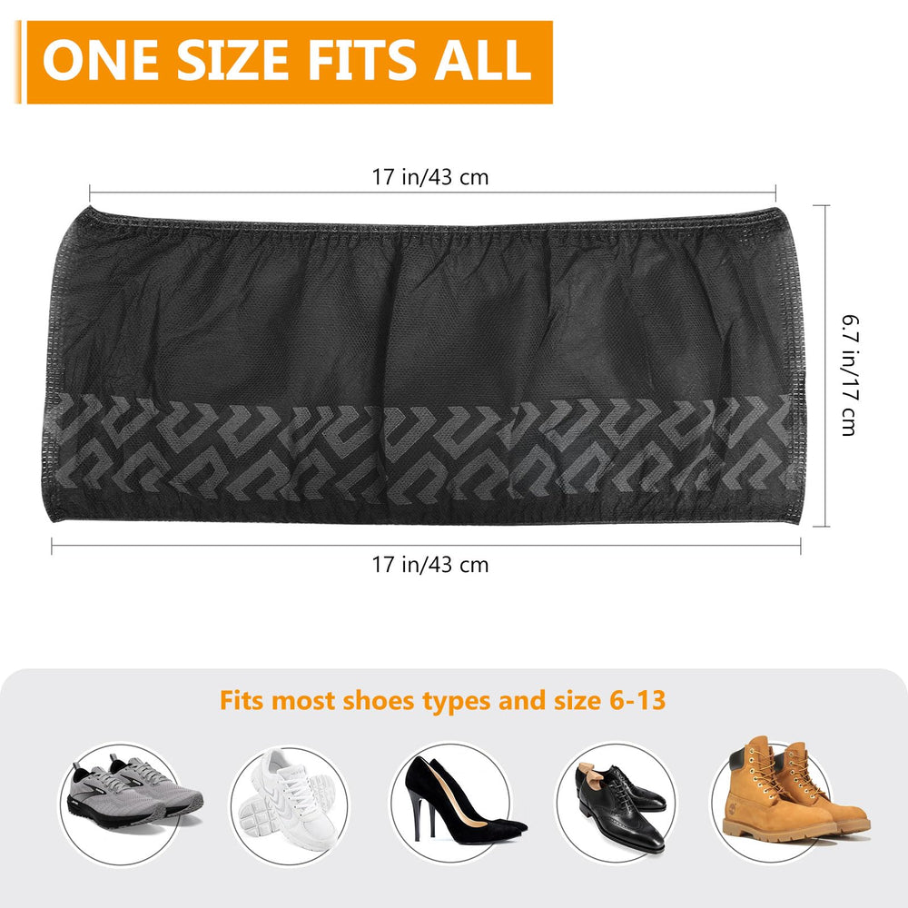 Squish multi-use shoe covers suited for homes, offices, and labs.