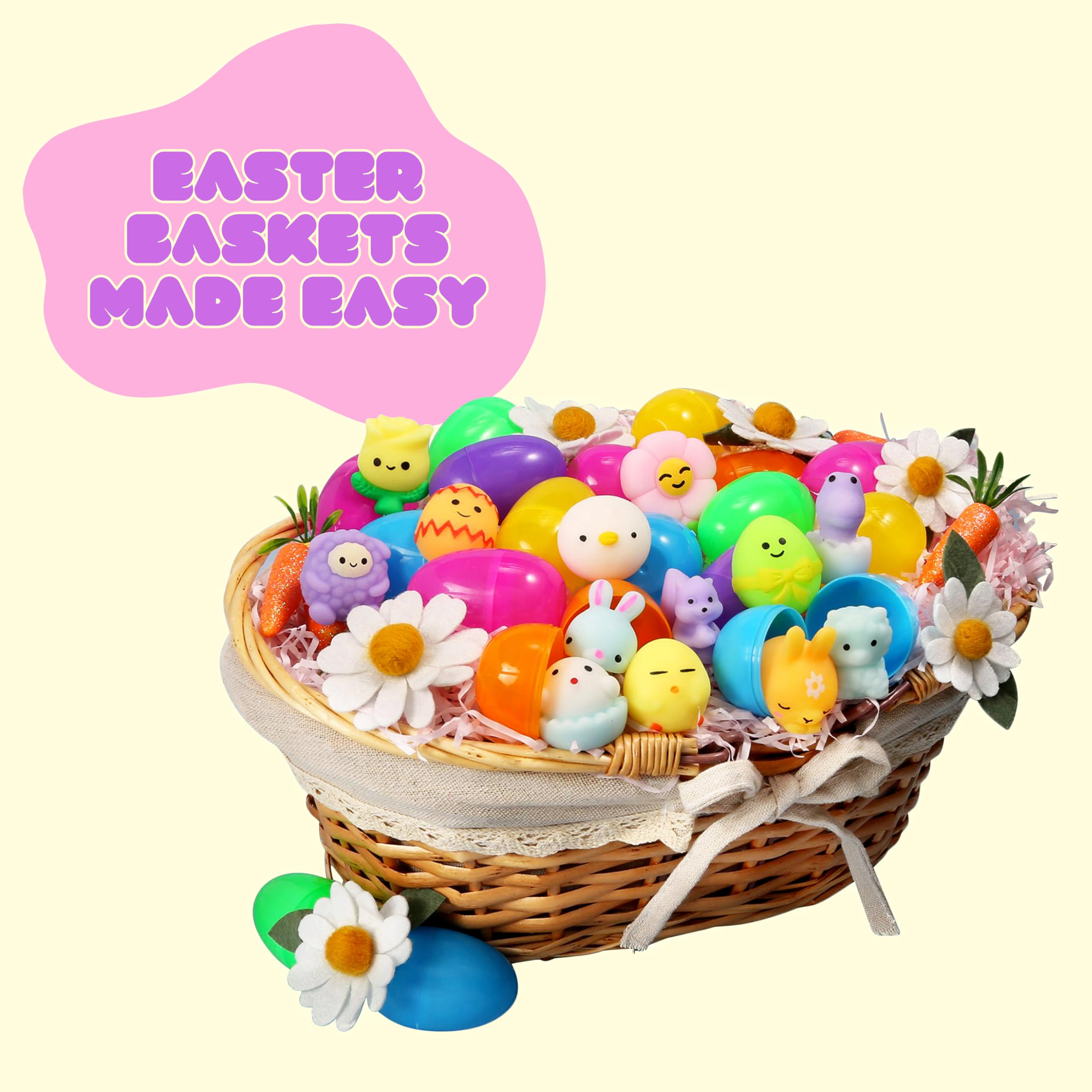 SQUOCHI Easter Mochi squishy classroom-prize is a durable, reusable reward.