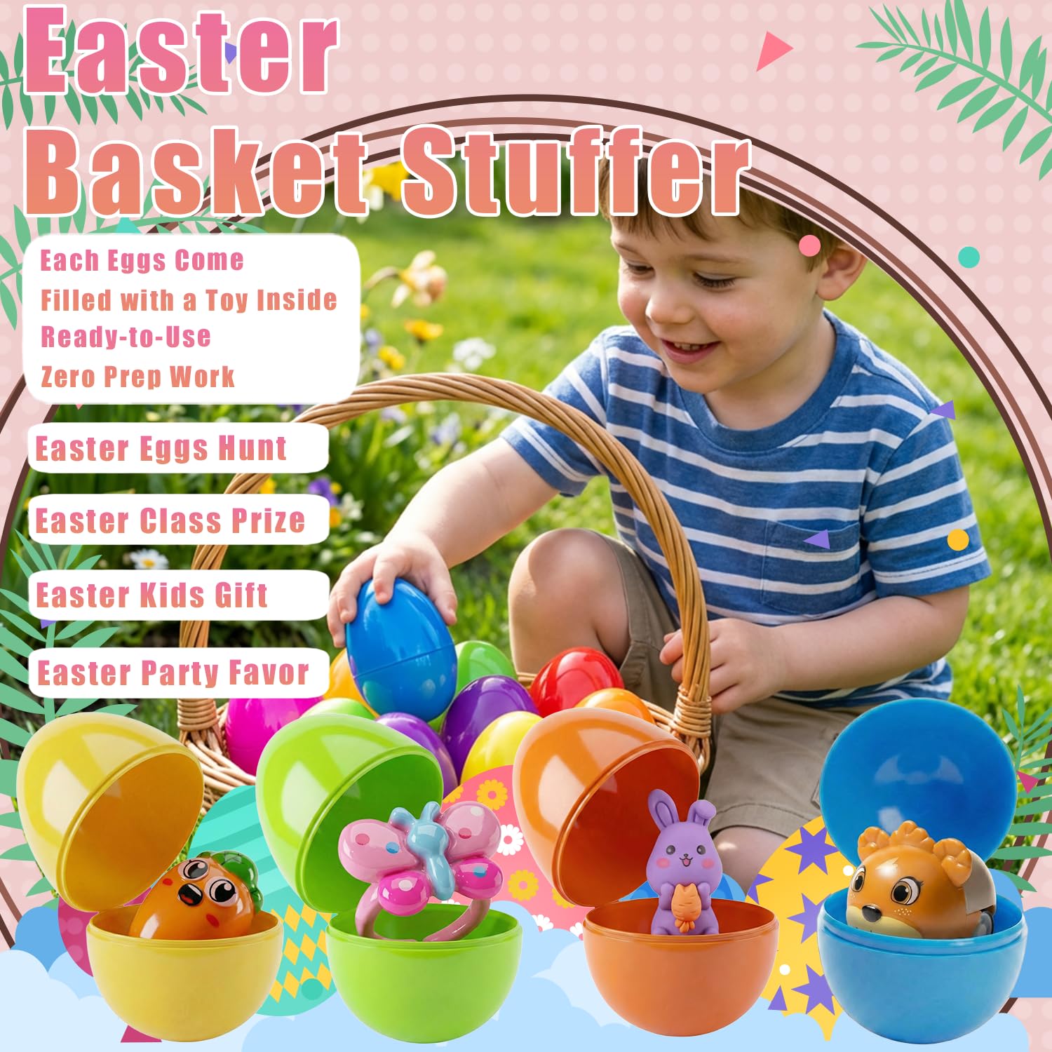 SQZUWIT Easter eggs ready for quick gifts and classroom prizes