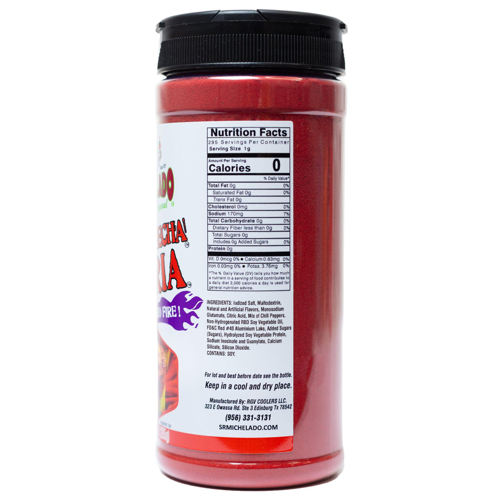 Sr. Michelado Azu-Mecha FURIA sprinkled on fries for spicy crunch.