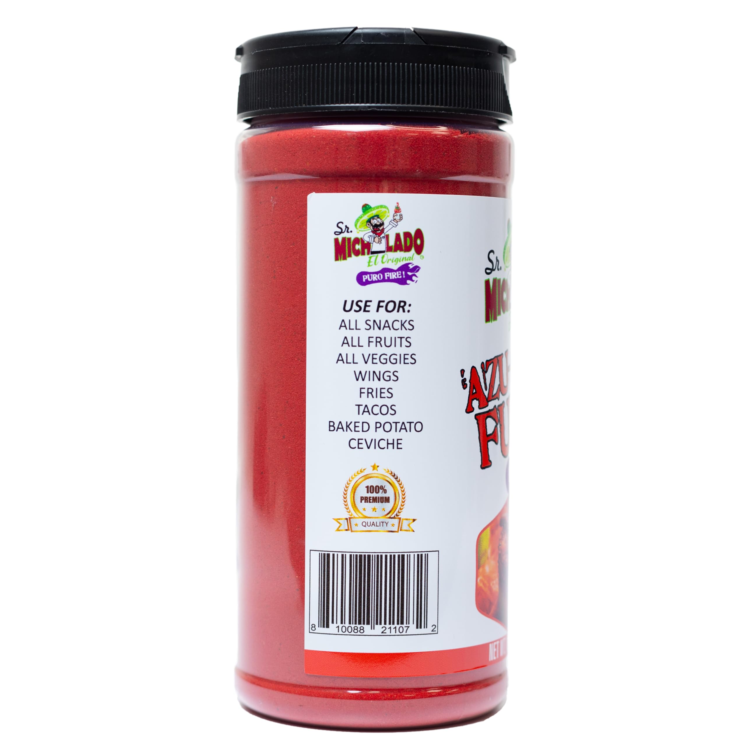 Seasoning on wings and tacos with Sr. Michelado for vibrant, savory lift.
