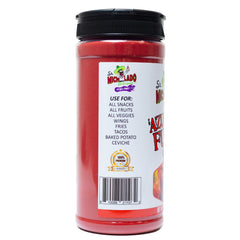 Seasoning on wings and tacos with Sr. Michelado for vibrant, savory lift.