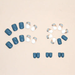 SRIMNUYY adhesive nail tabs pack for easy application.