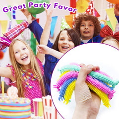 Srmayyi bright color noodles displayed for color discrimination and creative shaping