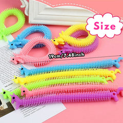 Srmayyi stretchy strings with textured nodules for sensory stimulation and calm