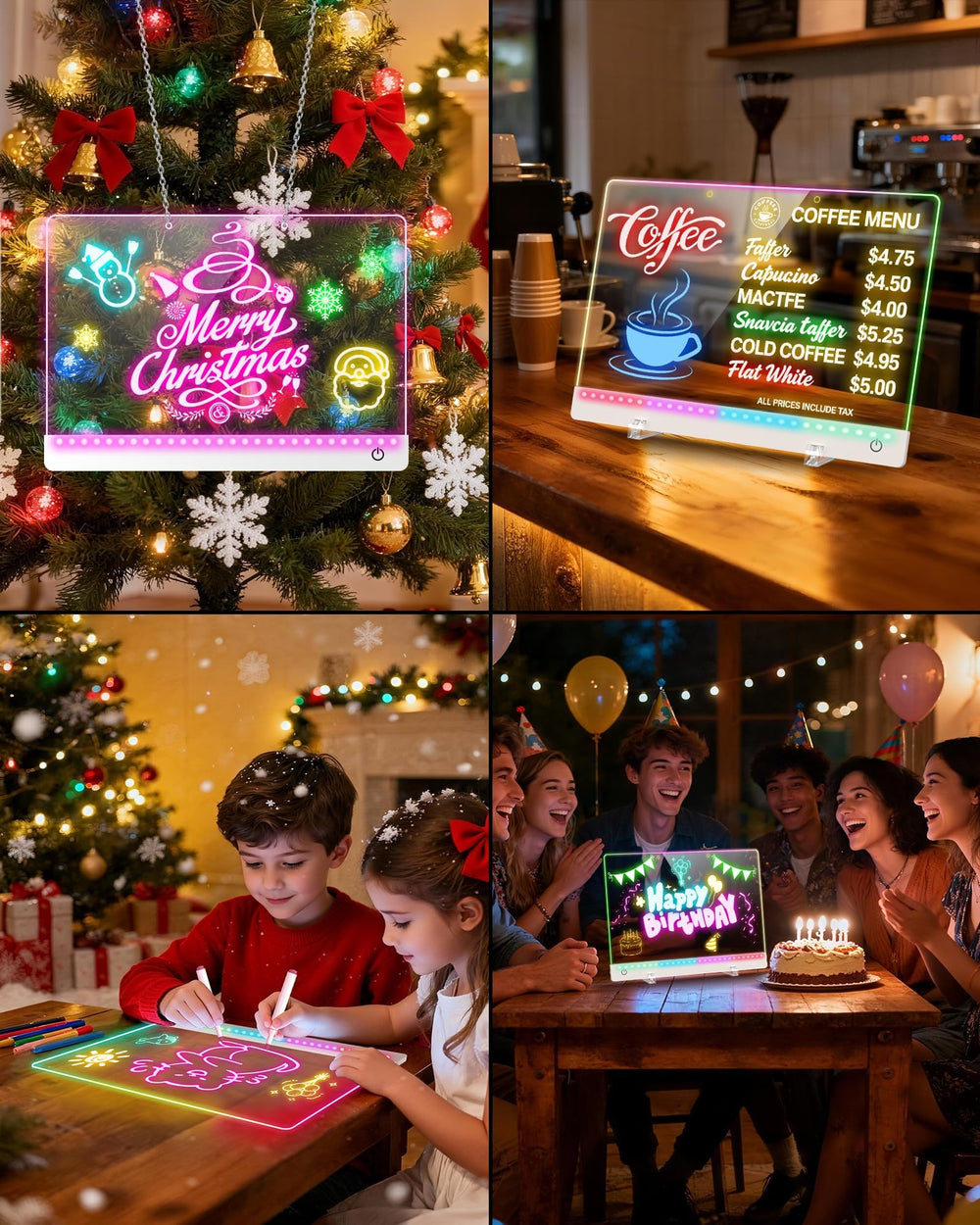 SROT anti-scratch acrylic surface provides smooth drawing for extended doodling sessions