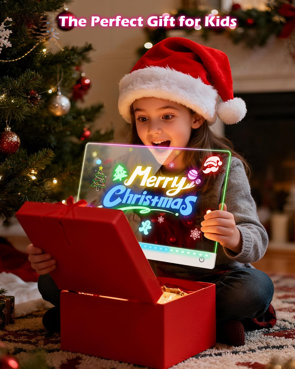 SROT neon glow art kit makes a great screen-free gift for kids