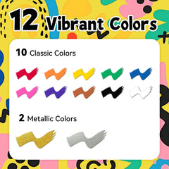 SRUOLOC jumbo markers tip close-up shows versatile 3-in-1 nib for wide lines.