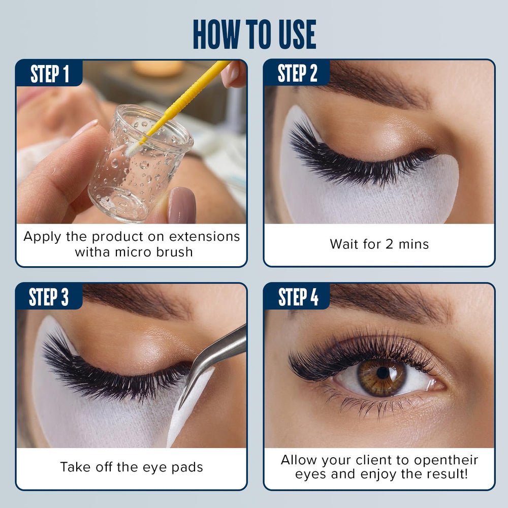 Stacy Lash Bonder professional-use setup suggests studio reliability