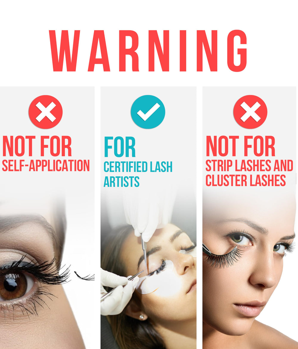 STACY LASH Evolution packaging highlights extended retention for lash techniques.