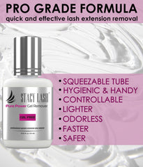 STACY LASH remover delivers 60-second dissolution in practice.
