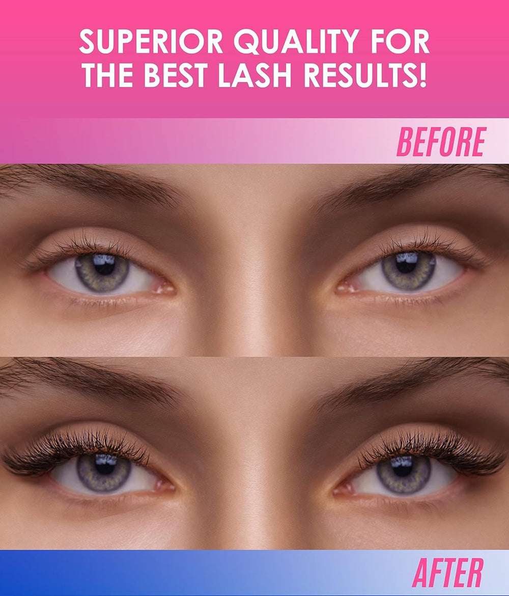 Stacy Lash Lightning Speed retention claim, up to 6-8 weeks in a lash set.